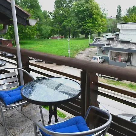 Apartment Riverside #1. View Over Fortress Kastel Banja Luka